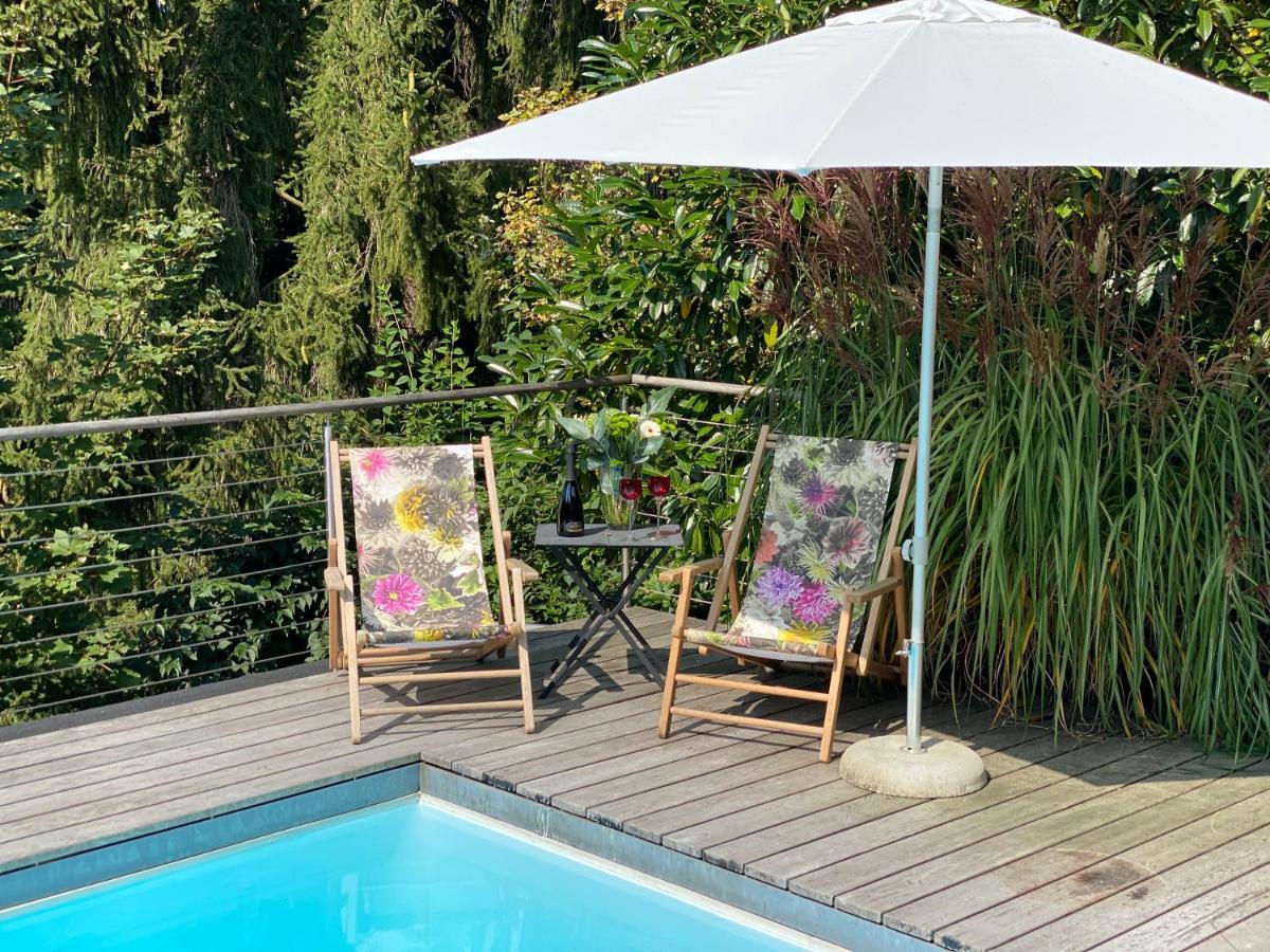 Landhaus Am Plattenbichl - Luxus Apartment Mit Privat-Pool Und Sauna - Im Sommer Bergbahn Inklusive Oberstdorf Dış mekan fotoğraf
